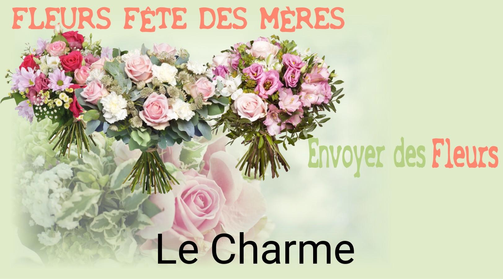 Bouquet de Fête des Mères livré à Le Charme